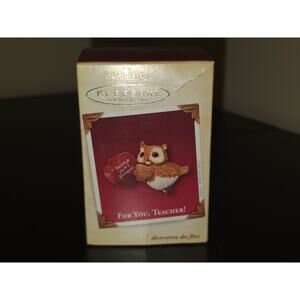 2005 Hallmark Keepsake Ornament‎ For You, Teacher!